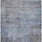 Homeroots 10' X 14' Gray And Blue Abstract Washable Indoor Outdoor Area Rug 616237 - alternate 6