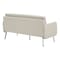 Office Star Products Sofa, CreamFauxLeather500lbCapUnassembled SL5603-PD28 - alternate 2