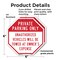 Signmission Private Parking Only Unauthorized V, 6 inch X 6 inch, Plastic Sign, 2PK OC-P-2PACK-6-173 - alternate 6