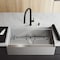 Vigo Handmade 36-in Stainless Steel Single-Bowl Flat Apron Front Farmhouse Kitchen Sink Workstation VGS3620FA - alternate 3