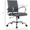 Leisuremod Benmar Modern Mesh Office Chair with Ergonomic Swivel Task Chair & Arms BO19GRM - alternate 4