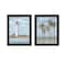 Homeroots Set Of Two Cape May Lighthouse And Palm Trees Black Framed Wall Art, 2PK 568580 - alternate 1