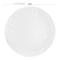 Smarty Had A Party 7.5" White w/Silver Antique Floral Round Dispos. Plastic Appetizer/Salad Plates (120 Plates), 120PK 927WHS-CASE - alternate 3