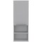 Homeroots 12" White Wood Floating Single Door Bathroom Vanity And Medicine Cabinet 543570 - alternate 2
