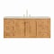 James Martin Vanities Laurent 60 in. Single Vanity, Light Natural Oak, w/ 3 CM Lime Delight Quartz Top 545-V60S-LNO-3LDL - alternate 3