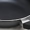 Oster Clairborne 9.5 Inch Aluminum Hammer Tone Frying Pan in Charcoal Grey 75661.01 - alternate 2