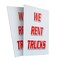 Signmission We Rent Trucks, Plastic Signs Only 24 Inch x 36 Inch, Corrugated Plastic, 2PK CSB-2436-2PACK-We Rent Trucks - alternate 1