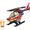Lego City Fire Rescue Helicopter Building Set Multicolored 85 pc 60411 - alternate 3