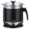 Brentwood Industries Stainless Steel 1.9 Quart Cordless Electric Hot Pot Cooker and Food Steamer in Black HP-3019BK - alternate 1