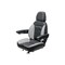 Uni Pro 445 Seat Top Assembly, Black/Gray Vinyl 8738 - alternate 1