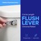 Highcraft Straight Toilet Tank Flush Lever w/Side Mount Toilet Handle Cut-to-Size Arm Fit Most Toilet US53-38D - alternate 5