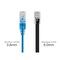Monoprice SlimRun Cat6A Ethernet Patch Cable - Snagless RJ45_ UTP_ Pure Bare Cop 33246 - alternate 6