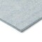 Homeroots 5' X 8' Sky Blue And Ivory Floral Washable Indoor Outdoor Area Rug 594660 - alternate 2