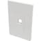 Tripp Lite SINGLE-GANG 1-PORT WALL PLATE KEYSTONE CAT5/6 USB HDMI DPORT RCA N080-101 - alternate 1