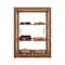 Koolmore 21 In. Artisan Wooden Bakery Display Upright Case 3.5 Cu ft, Dark color KM-BDW-25D - alternate 1
