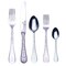 Mepra Casablanca Flatware Set - 5 Pieces - Stainless Steel 1026CB22005 - alternate 1