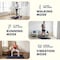 Squatz 2-in-1 Walking Pad Treadmill with Vibration Plates, Compact Under Desk Walking Pad with Remote SQWPV15BL - alternate 5
