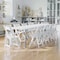 Flash Furniture Kids White Resin Folding Chair with White Vinyl Padded Seat, PK11 11-LE-L-1K-GG - alternate 9