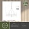 Vaxcel Russel 6 Light Matte Black and Weathered Gray Farmhouse Candle Wheel Chandelier H0274 - alternate 5