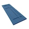 Ekena Millwork True Fit PVC San Juan Capistrano Mission Style Fixed Mount Shutters, Sojourn Blue, 18W x 32H, PR TFP001SJ18X032HB - alternate 4