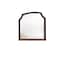 Homeroots 37" Espresso Abstract Wood Framed Mounted Dresser Mirror 486445 - alternate 1
