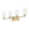 Z-Lite Oren 4-Light Vanity, 31 in W, Modern Gold 7004-4V-MGLD - alternate 3
