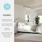 Martha Stewart Amelia Full Upholstered Platform Bed w/Curved Headboard and Cushioned Siderails, Wood Slat, Beige TW-3WDB02B-F-BG-MS - alternate 5