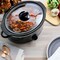 Better Chef 3 Quart Oval Slow Cooker with Removable Stoneware Crock in Black IM-463B - alternate 6