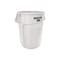 Rubbermaid Commercial BRUTE 44 gal Round Heavy Duty Plastic Can, White, None, Plastic, Not Applicable 1779740 - alternate 1