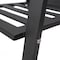 Leisuremod Chelsea 7-Pc Aluminum Extendable Dining Set, Weatherproof Cushions, Powder-Coated, 7PK CC20BL-BG6-MDT78BL - alternate 4