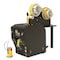 Start International Tape Dispenser, 2 in Max. Tape Width, 3 in Tape Core Dia., Metal, Black TDA080-LAM - alternate 2