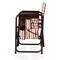 Picnic Time Family Of Brands Sports Chair, Moka Collection - Brown with Beige & Red Accents 809-00-777-000-0 - alternate 5