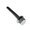 Zoro Select Not Graded, 1/4"-20 Serrated Flange Bolt, Plain Stainless Steel, 2 in L, 50 PK 31-SFH-25C-200 - alternate 2