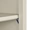 Sandusky Lee Welded Steel Bookcase, 36x12x72, Putty BA40361272-07 - alternate 3
