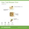 Symmons Oak HydroMersion Single Handle Tub and Shower Faucet Trim Kit - 1.5 GPM (Valve Not Included) 5692BBZ15TRM - alternate 3