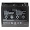 Upg Sealed Lead Acid Battery, 12 V, 22Ah, UB12220, I10 Internal Thread Terminal, AGM Type 40582 - alternate 4
