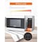 Commercial Chef 900 Watt Counter Top Microwave Oven, 0.9 Cubic Feet, White Cabinet CHM990W - alternate 5