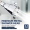 Supply Giant High Pressure Single Function Metal Showerhead, 1.8 GPM, 2.2in Face Dia., Adjustable, Chrome Plated 74-424 - alternate 4