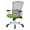 Space Seating Pulsar White Frame Managers Chair, Green 317W-W1C1F2W-6 - alternate 4