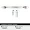 Amerock Intertwine 5-1/16 inch (128mm) Center-to-Center Polished Chrome Cabinet Pull, 10PK 10VMP2117326 - alternate 1