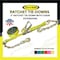 Tie 4 Safe 2'' x 40' Ratchet Tie Downs w/ Chain Extension WLL: 3,333 lbs. Yellow RT04C-540-F87-Y-C - alternate 2