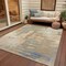 Homeroots 8' X 10' Ivory And Beige Abstract Washable Indoor Outdoor Area Rug 609205 - alternate 5