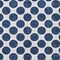 Homeroots 3' X 5' Navy Blue And Ivory Polka Dot Washable Indoor Outdoor Area Rug 614923 - alternate 2