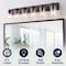 Jonathan Y Irving 40" 6-Light Seeded Glass/Iron Modern Contemporary LED Vanity Light, Oil Rubbed Bronze JYL7621E - alternate 3