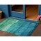Homeroots 3' X 5' Teal Blue And Green Abstract Washable Indoor Outdoor Area Rug 618160 - alternate 1