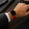 Elegani Alligator-Embossed Leather Watch Replacement Band Compatible with Apple Watch 42mm, Red LAT2-RED-42mm - alternate 2
