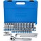Neiko 3/8'' Drive CrV Steel Metric Socket Set with 90-Tooth Quick Release Ratchet, 43-Pieces 02512A - alternate 4