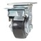 Vestil Rubber Swivel With Total Brake Caster 4 In. Diameter x 2 In. Width 551 lb Black/Gray CST-VE-4X2MRA-SWTB - alternate 1