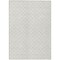 Homeroots 9' X 12' Ivory And Beige Geometric Washable Indoor Outdoor Area Rug 596199 - alternate 4
