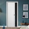 Sartodoors Pocket Interior Door, 28" x 96", White QUADRO4111PD-WS-2896 - alternate 1